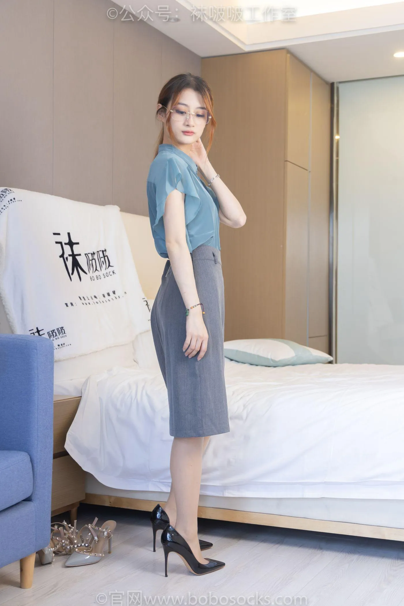 [BoBoSocks袜啵啵]NO.092 苏苏-高跟鞋、高跟凉鞋、肉丝 [140P]插图7